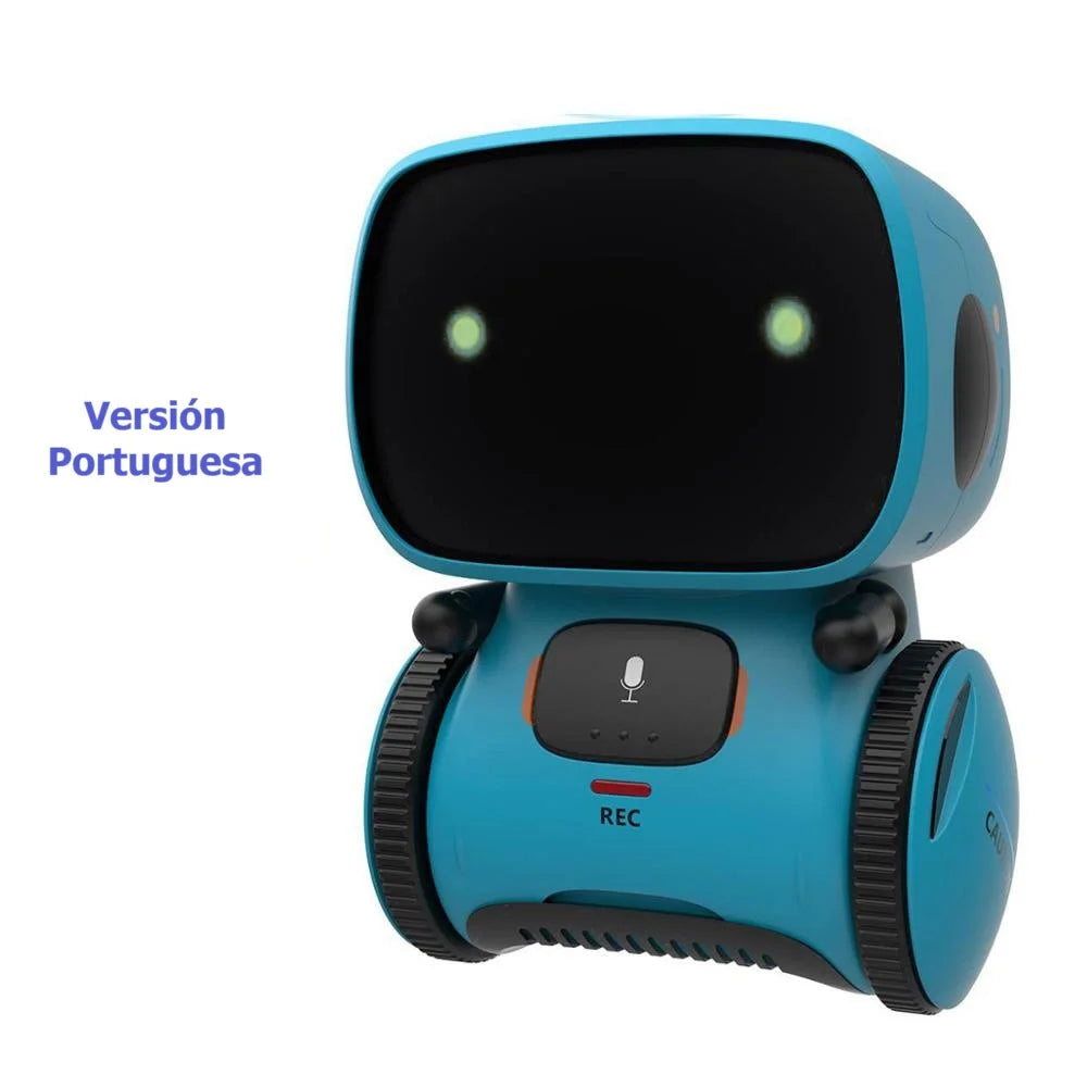 Emo Robot Smart Robots Dance Voice Command Sensor, Singing, Dancing, Repeating Robot Toy for Kids