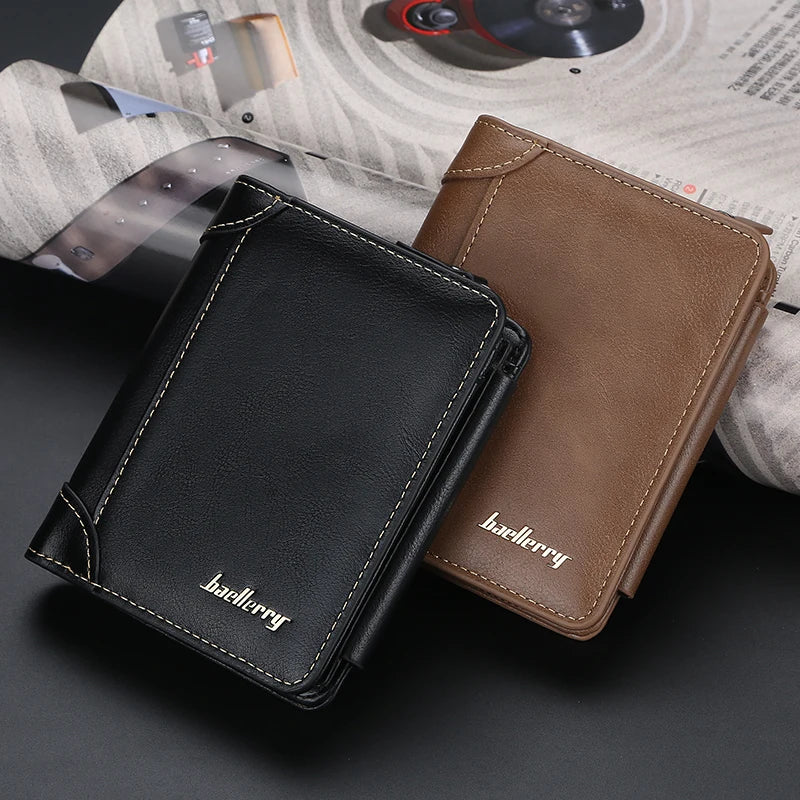 New PU Leather Men Wallets