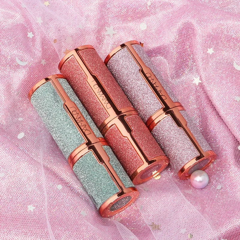 Temperature Change Glitter Lipstick Matte Waterproof Long Lasting Diamonds Lipsticks