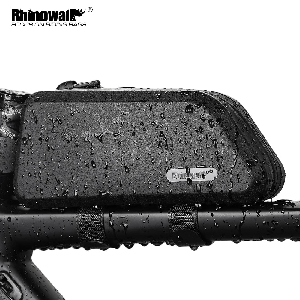 Rhinowalk Bicycle Top Tube Bag Waterproof Hard Shell Bike Front Bag