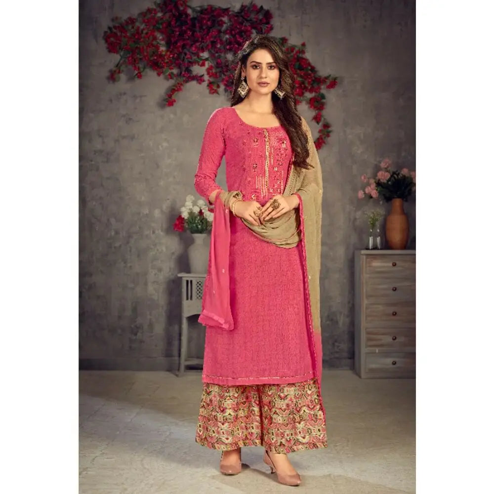 New Pakistani Indian Wedding Wear Salwar Kameez Dress Designer Palazzo Pant Suit