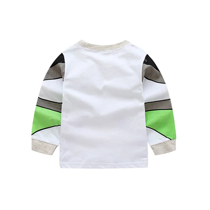 Children Halloween Anime Cartoon Woody And Buzz Lightyear Cosplay Costum Boy Girl Sweatshirt And Pants Baby Pajama Set 2-piece