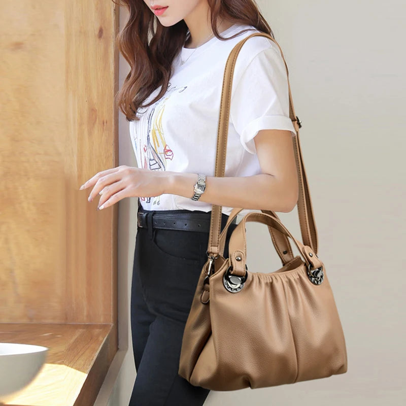 Women Shoulder Bags High Quality Vintage Large Capacity Handbag