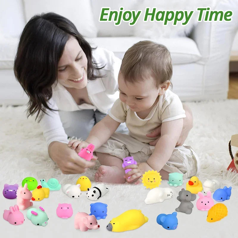 Toy Cute Animal Antistress Ball Squeeze Mochi Rising Toys Abreact Soft Sticky Stress Relief