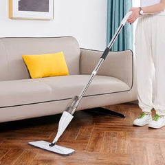 Household Disposable Mop Wet and Dry Lazy Person Spray Mop Replaceable and Reusable Microfiber Pad