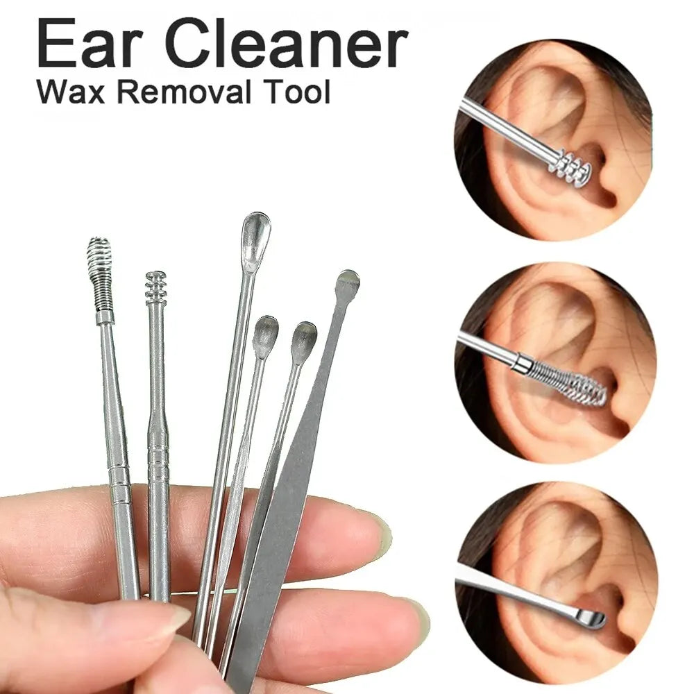 6PCS Ear Cleanser Spoon