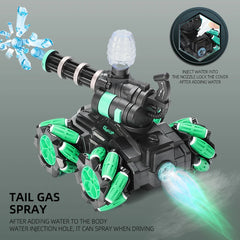 Rc Tanks 2.4G Spray Water Bomb Armored Vehicle High Speed Water Bombs Induction Watch Remote Double Control Toy