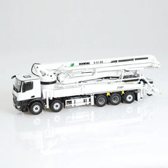 Arocs 8x4 Schwing S51 SX Cement Pump Truck Alloy Engineering Model Metal Die-Cast Toy Adult Fans Collection Gift