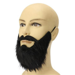 Halloween Party Moustache Pirate Party Decoration Black Fake Beard Mustache