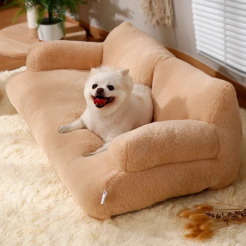 Cat bed House Plush Dog Sofa Beds Washable Warm Pet Dog Nest Cat Beds sofa Comfortable CatS Cushion