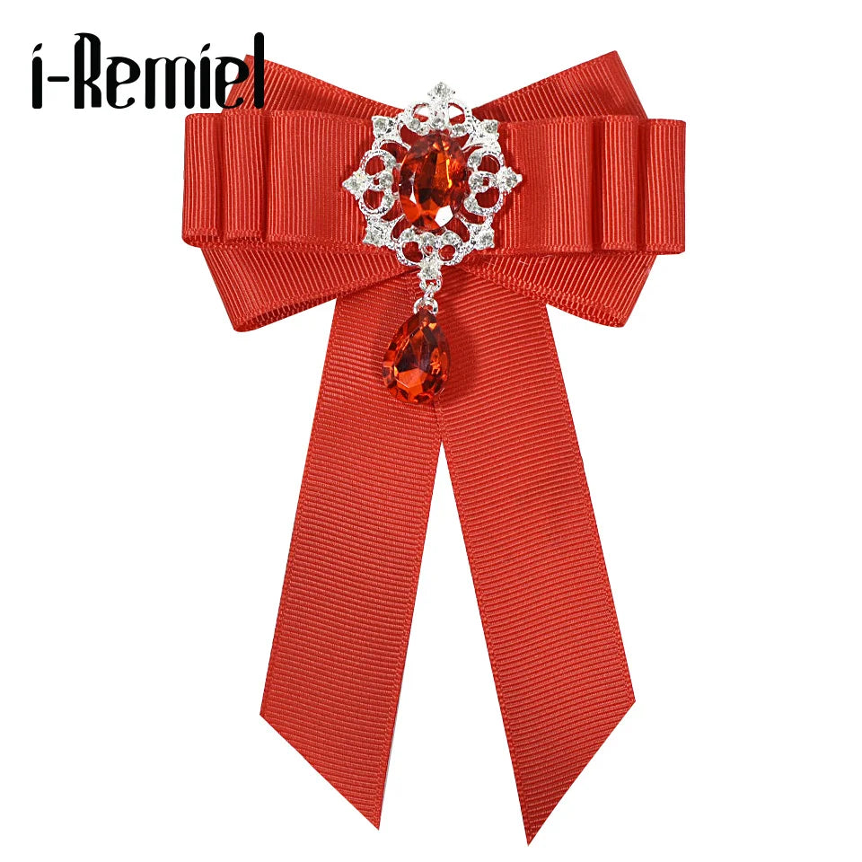 Bow Brooch Collar Pins And Brooches Blouse Women's Clothing Accessories