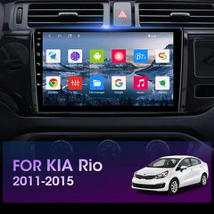 JMCQ 9" Android 11 2DIN 4G+WiFi DSP Car Radio Multimedia Video Player For KIA RIO K3 PRIDE 2011-2015 Navigation GPS 2din Carplay