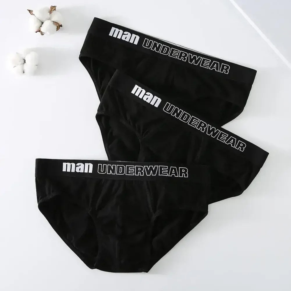 Men's Underwear Male Solid Briefs Underpants for Men