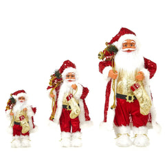 Santa Claus Doll Christmas Doll Desktop Santa Claus Figure Santa Figurine Ornament 2023 Xmas Decor Home Christmas