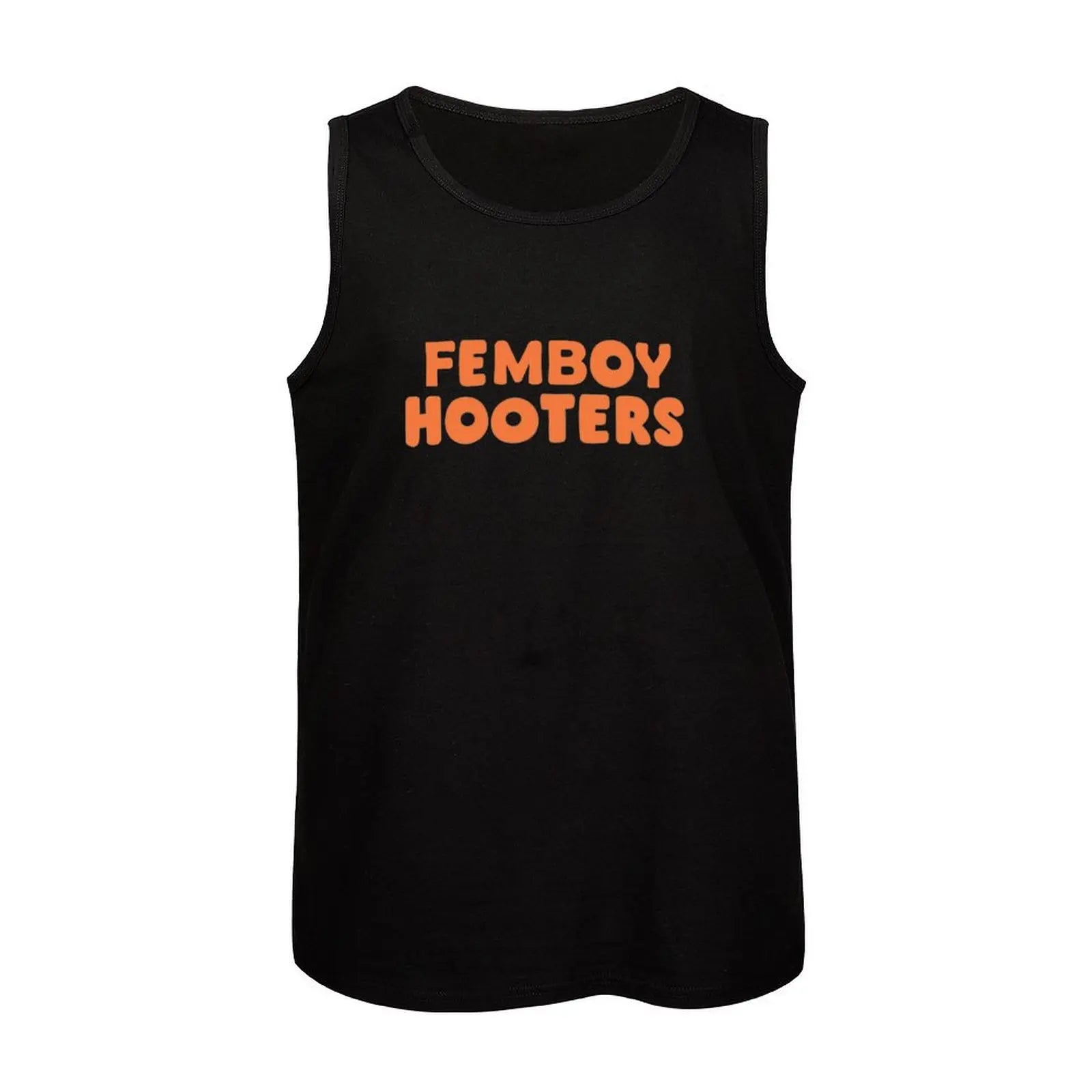 Femboy Hooters Tank Top men clothing men gym clothing