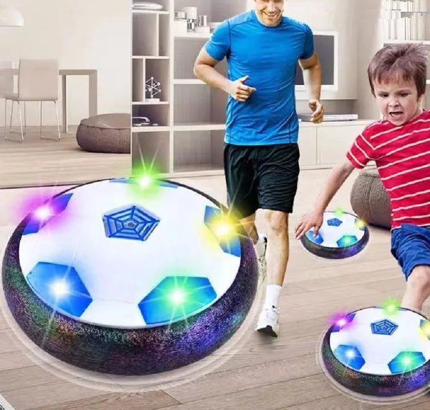 Electric Led Hover Disk Soccer Ball Rechargeable Air Power Toys