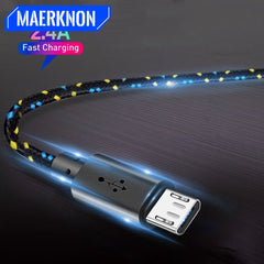 Nylon Micro USB Fast Charging Cable