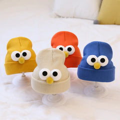 Korean Cute Cartoon Eye Baby Beanie Hat Soft Winter Warm Hat