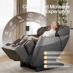 Full Body Massage Chairs Mode, Full Body Airbags Wrapped Recliner Zero Gravity Massage LCD Touch Screen