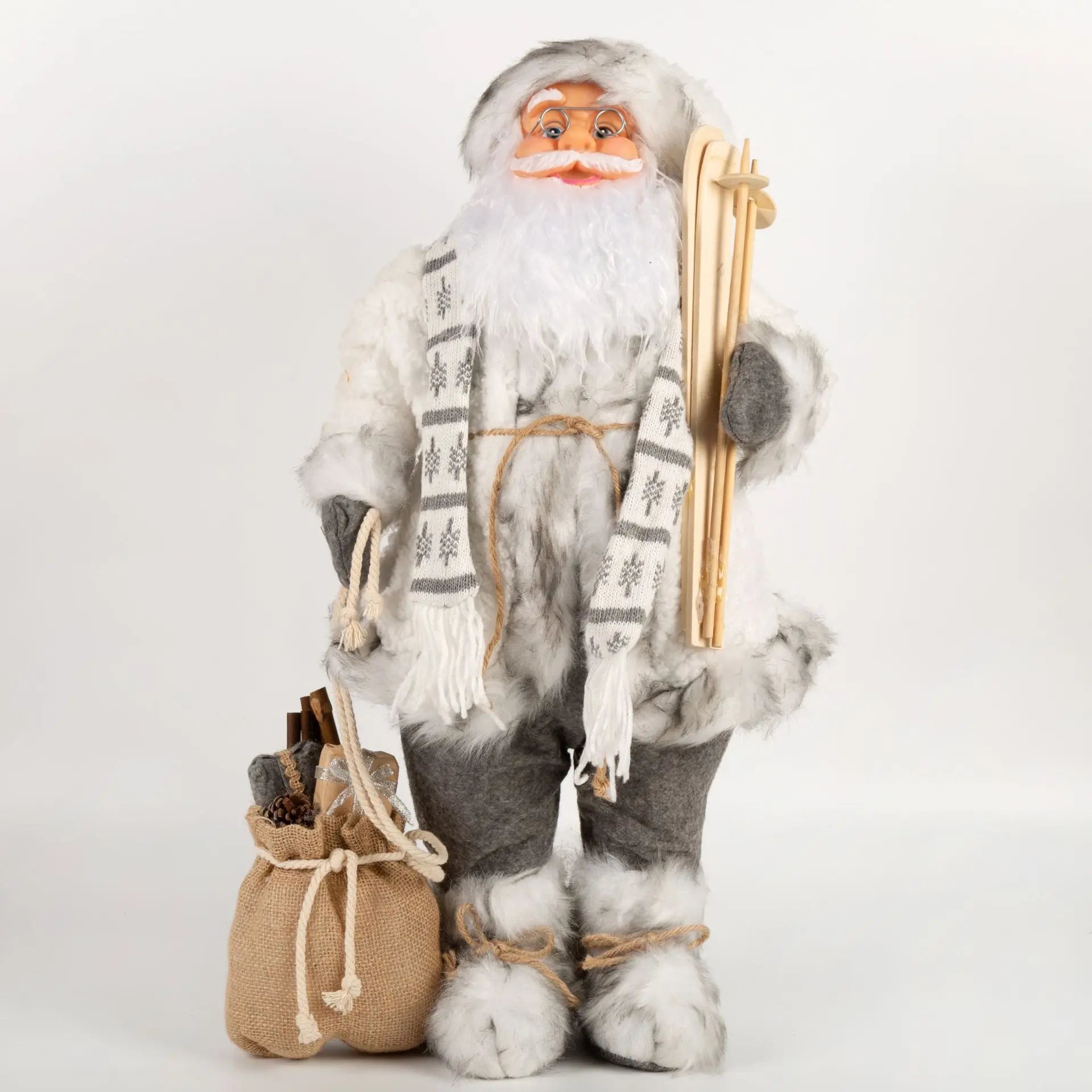 Big Santa Claus Doll 60cm Christmas Decorations New Year Home Room Decoration 2023 Christmas Tree Ornaments Kids Gift Navidad