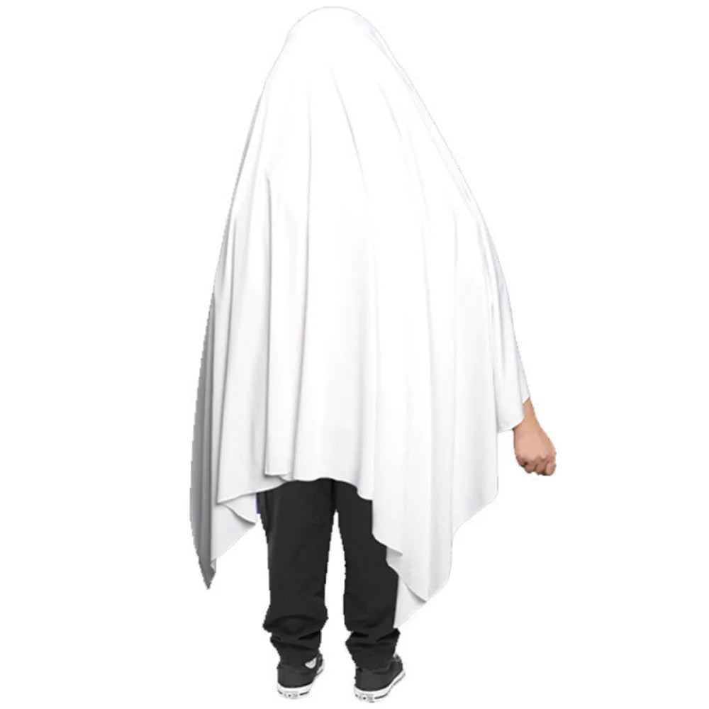 Kids Boys Girls Scary Ghost Cloak Cosplay Costume