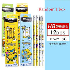 12pcs Pokemon Pencil Set