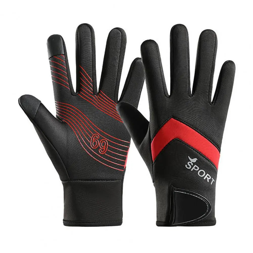 Weather Windproof Gloves Windproof Thermal Gloves for Weather Skiing Snowboarding Waterproof Grip Snow for Men for Cycling