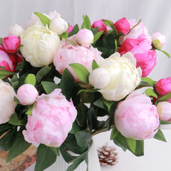 Artificial Flowers Branches Silk Roses