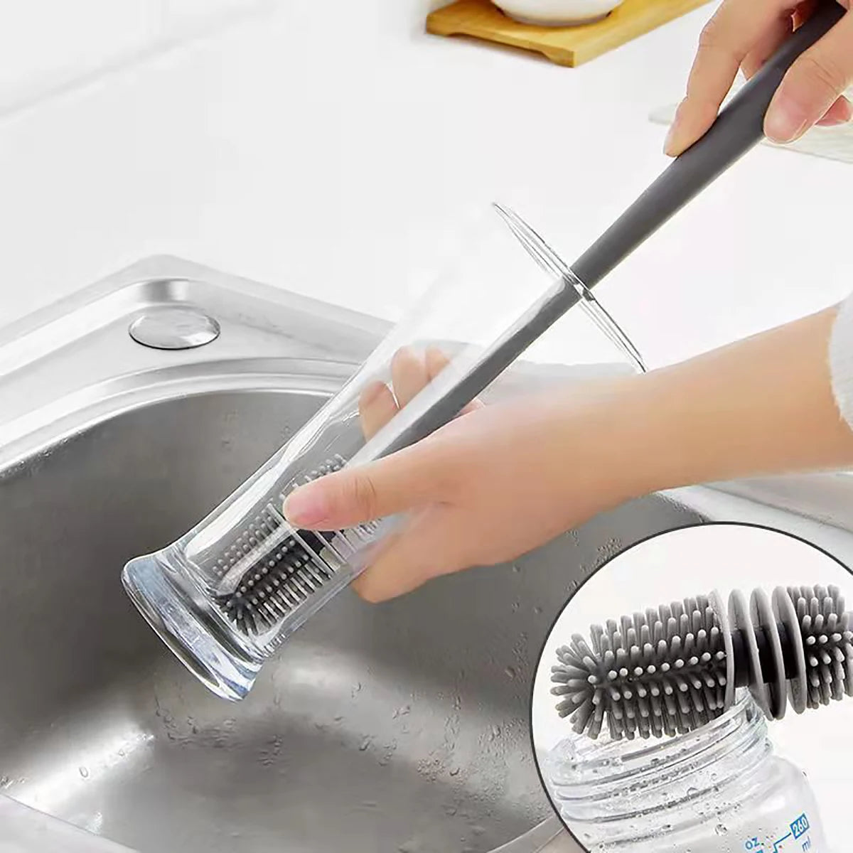 TPR Long Handled Cleaning Cup Brush