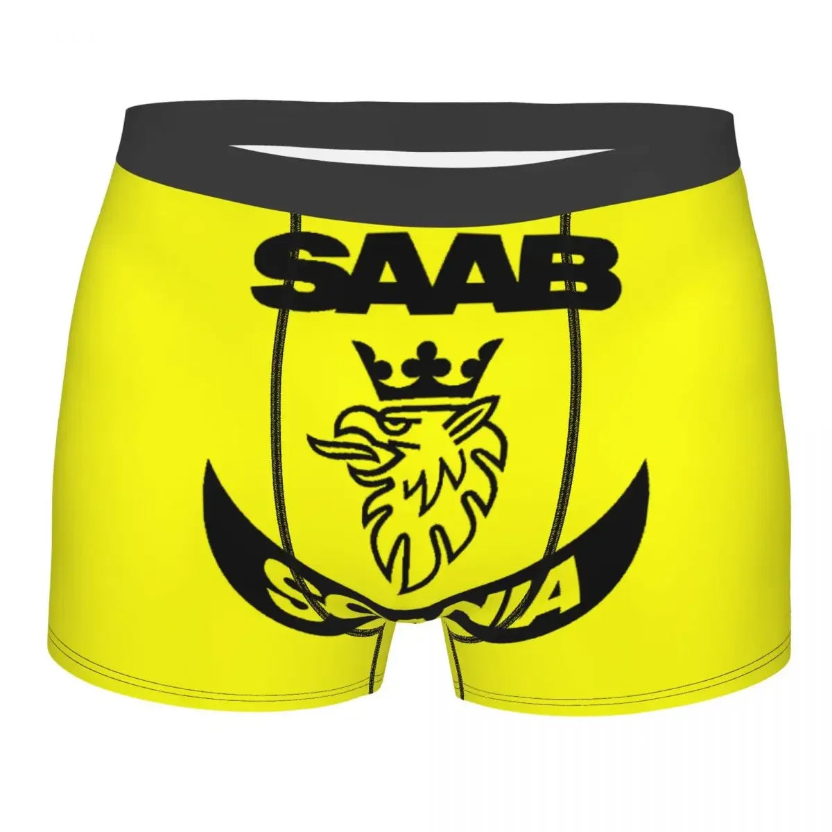 Custom Swedish Saabs Scanias Boxer Shorts For Homme 3D Printed Automobile Trucks Underwear Panties Briefs Soft Underpants