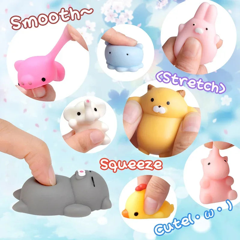 Toy Cute Animal Antistress Ball Squeeze Mochi Rising Toys Abreact Soft Sticky Stress Relief