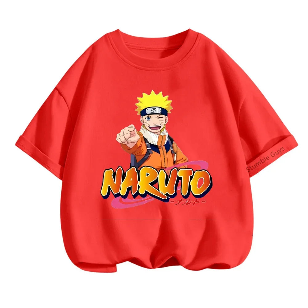 Tshirt Kids Summer Cool Children t shirt Leisure Pillar Man Cartoon T-shirt Boys