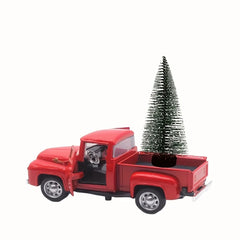 Christmas Trucks Ornaments Christmas Gifts for Kids Transporting Xmas Tree Car Christmas Decoration 2025 New Year Gift Navidad