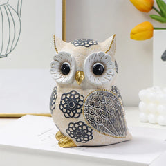 Owl Statue For Home Decor Resin Owl Figurines For Home