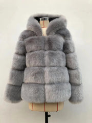 Winter Thick Warm Faux Fur Coat