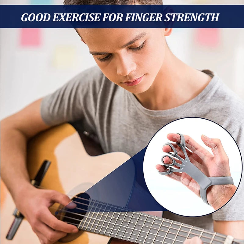 Silicone Finger Trainer Hand Gripper