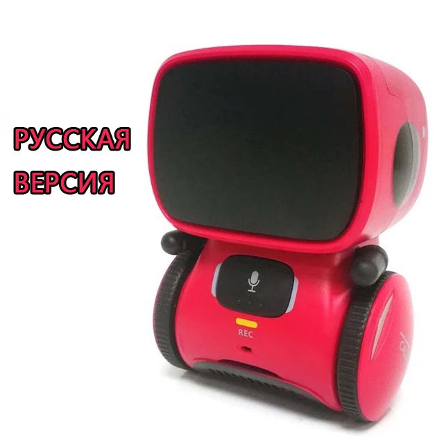 Emo Robot Smart Robots Dance Voice Command Sensor, Singing, Dancing, Repeating Robot Toy for Kids