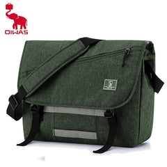 Men Shoulder Bag Fashion Travel Sling Messenger Bag Men's Canvas Briefcase