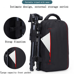 Professional Large-capacity Camera Bag Waterproof Nylon Wear-resistant Photography Backpack