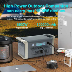 Camping Battery 300w 1000w 2000w Portable Power Station Lifepo4 Battery for Home