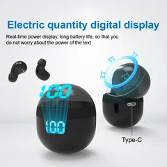 Mini Invisible Bluetooth Headset TWS Wireless In-Ear Earphones