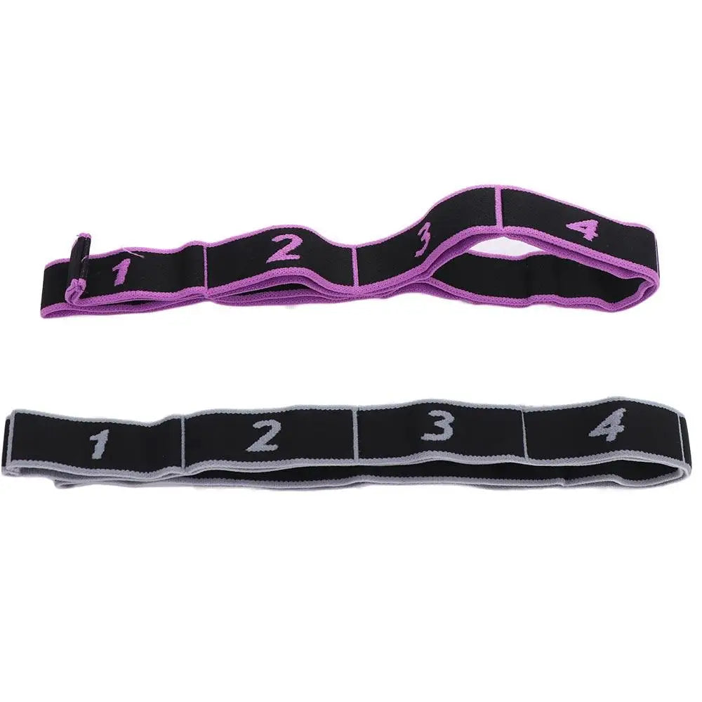 Dance Exercise Yoga Belt Pilates Fitness Equipment Stretch Rope Stretch Belt Yoga Pull Strap Elastic Band