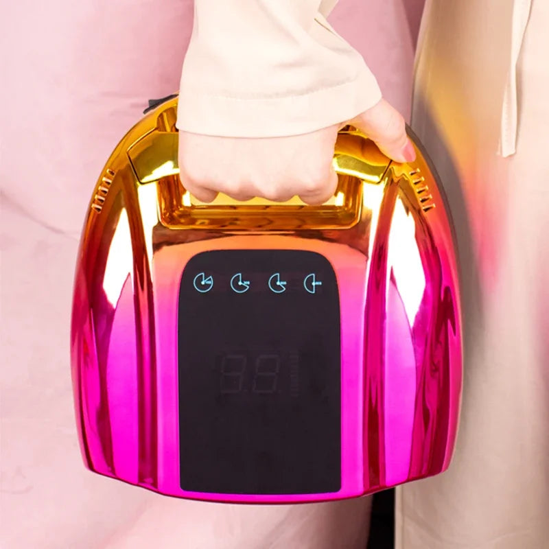 Rechargeable Nail Lamp Cordless Gel Polish Dryer UV Light for Nails Manicure Light Wireless Nail UV LED Lamp