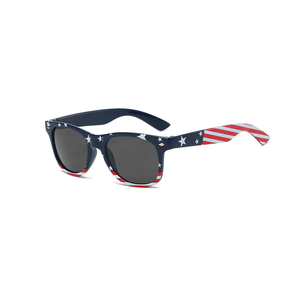 USA Flag Sunglasses Festival Party Mask Fashion Dark Sun Glasses Personalized Adult Kid Prom Jewelry Decoration Wholesale