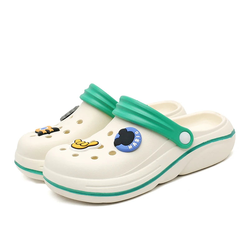 Design Summer Children Garden Clogs Shoes Boys Girls Beach Sandals