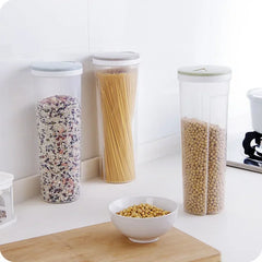 Food Jar Grain Storage Box Transparent Moistureproof Storage Jar