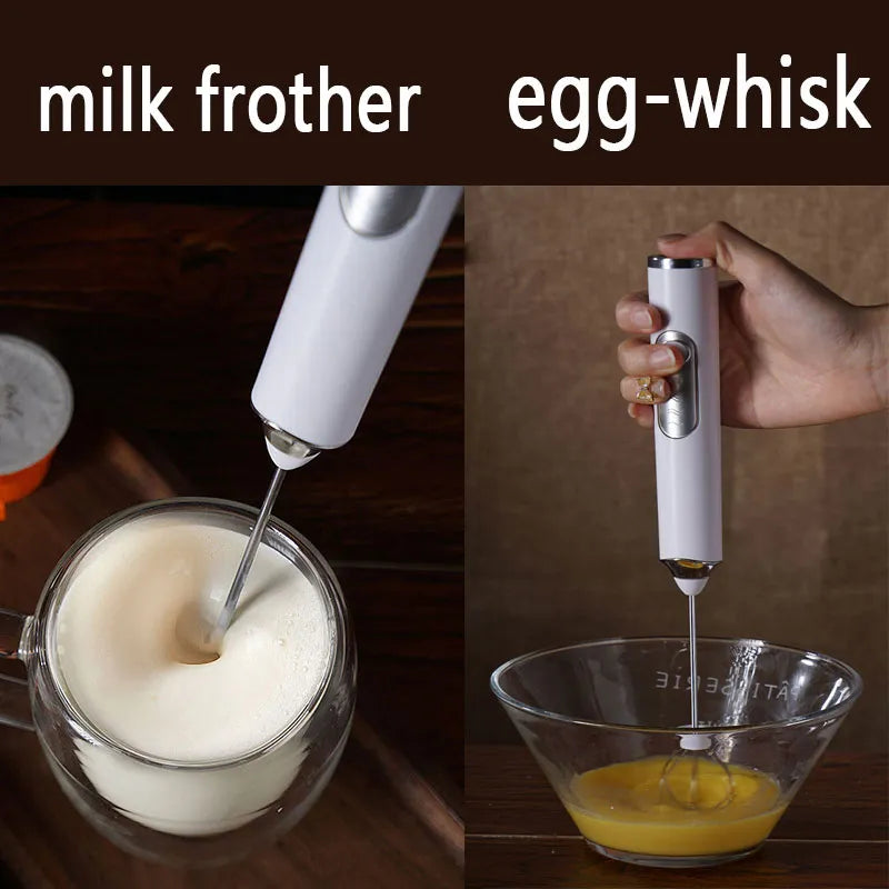 Portable Rechargeable Electric Milk Frother