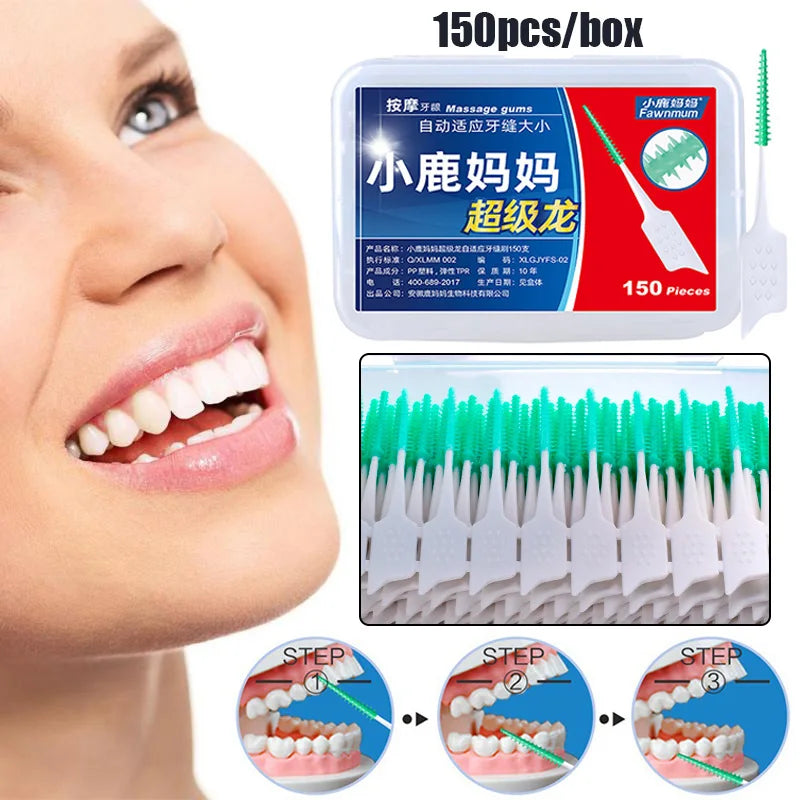 Teeth Cleaning Tools Dental Cleaning Between Teeth Toothbrush Oral Hygiene Care Tool