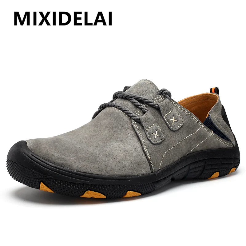 Men's Casual Shoes Plus Size Genuine Leather Men's Shoes