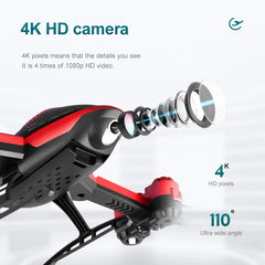 4DRC V10 Mini Drone 4k Professional HD Camera Fpv Drones With Camera Hd 1080P Rc Helicopters Quadcopter